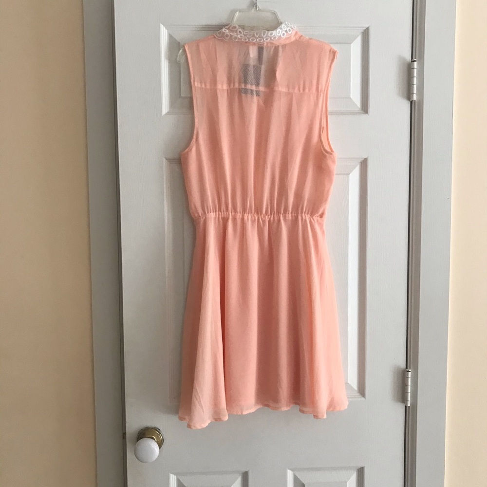 NWT H&M Sleeveless Chiffon Dress - Picture 5 of 5